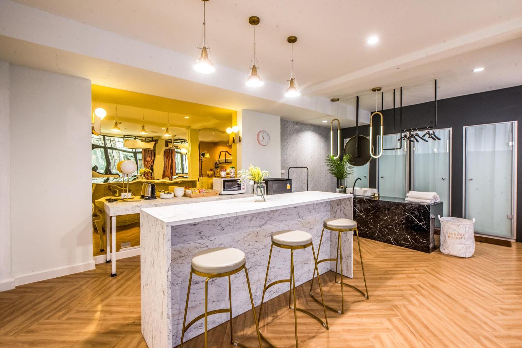 Theme Boutique Hotel Bangkok Makkasan Habitación foto